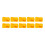 10Pcs Yellow Plastic Football Training Flag Pole Clip, 25mm Inner Diameter 2