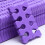 100pcs Purple Sponge Toe Separator Soft Finger Divider Manicure Pedicure Tool 1
