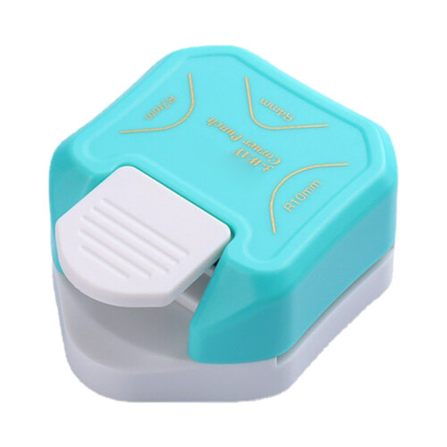 3-in-1-Eckenrundungsstanze, Blau, 7 x 6 x 3,5 cm 1
