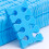 100PCS Blue Sponge Toe Separators for Manicure & Pedicure, Soft & Comfortable 4