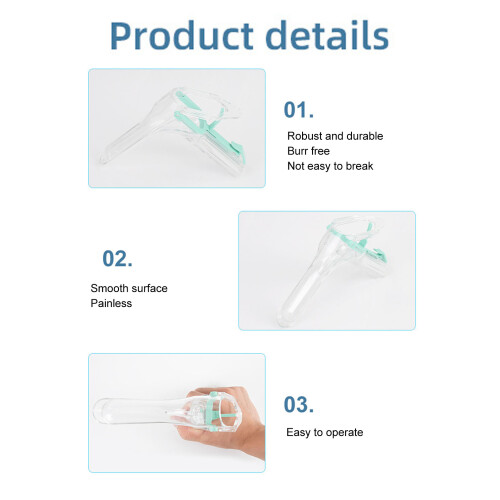 Professional Reusable LED Vaginal Speculum M Smooth & Adjustable 2