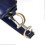 (Dark Blue)Women Saddle Shoulder Bag 4
