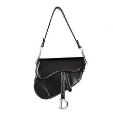 (Black)Women Saddle Shoulder Bag