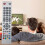 For Sharp Aquos TV Remote Smart Replacement Portable Size 4