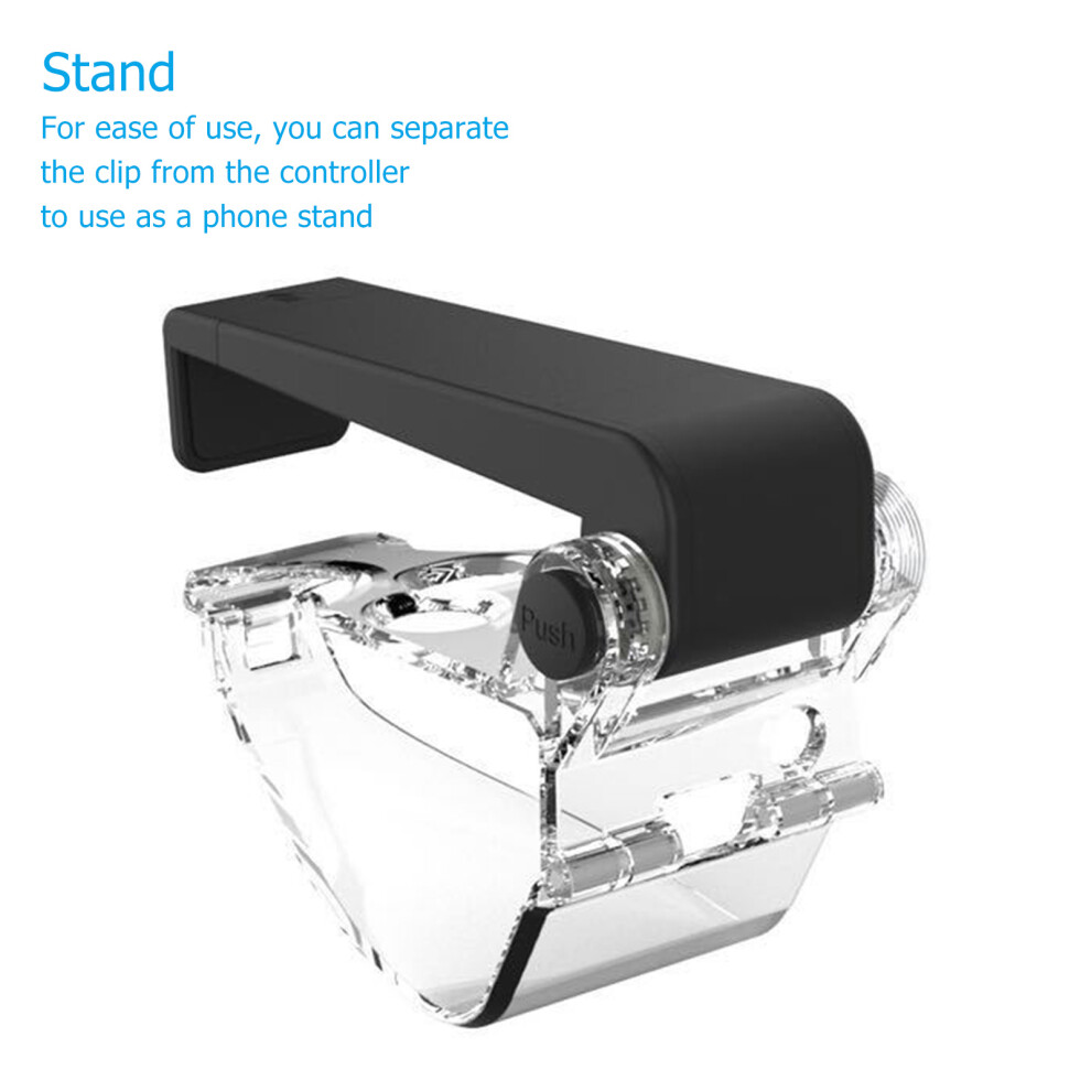 Scalable Gamepad Phone Holder Clip Mount For 6.5In Devices 4611339669095