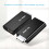 PS2 zu HD Interface 1080P Schwarz 7,1 x 3,5 x 1,4 cm 6