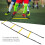 2PCS Agility Training Ladder 210cm Nylon PP Speed Training Equipment 12