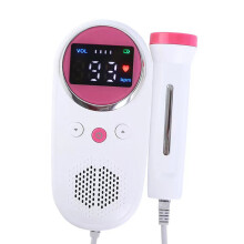 Household Fetal Doppler Baby Heartbeat Monitor with LCD Screen, 2.5MHz Ultrasound