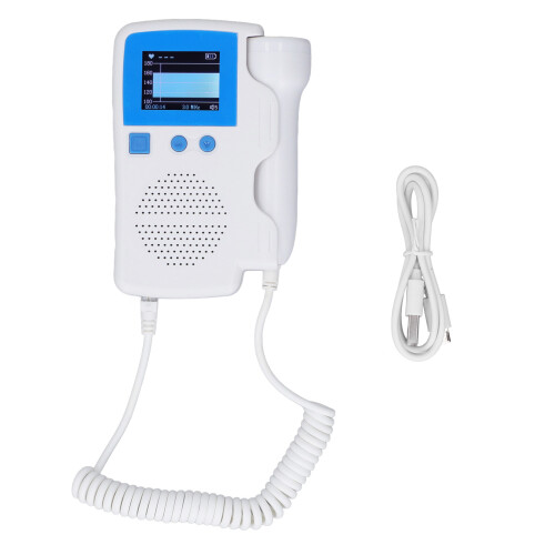Blauer fetaler Herzschlagmonitor 3.7V 1000mAh inklusive 1