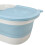 Foldable Plastic Foot Soaking Tub for Children – Blue, Approx. 820g 6
