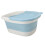 Foldable Plastic Foot Soaking Tub for Children – Blue, Approx. 820g 12