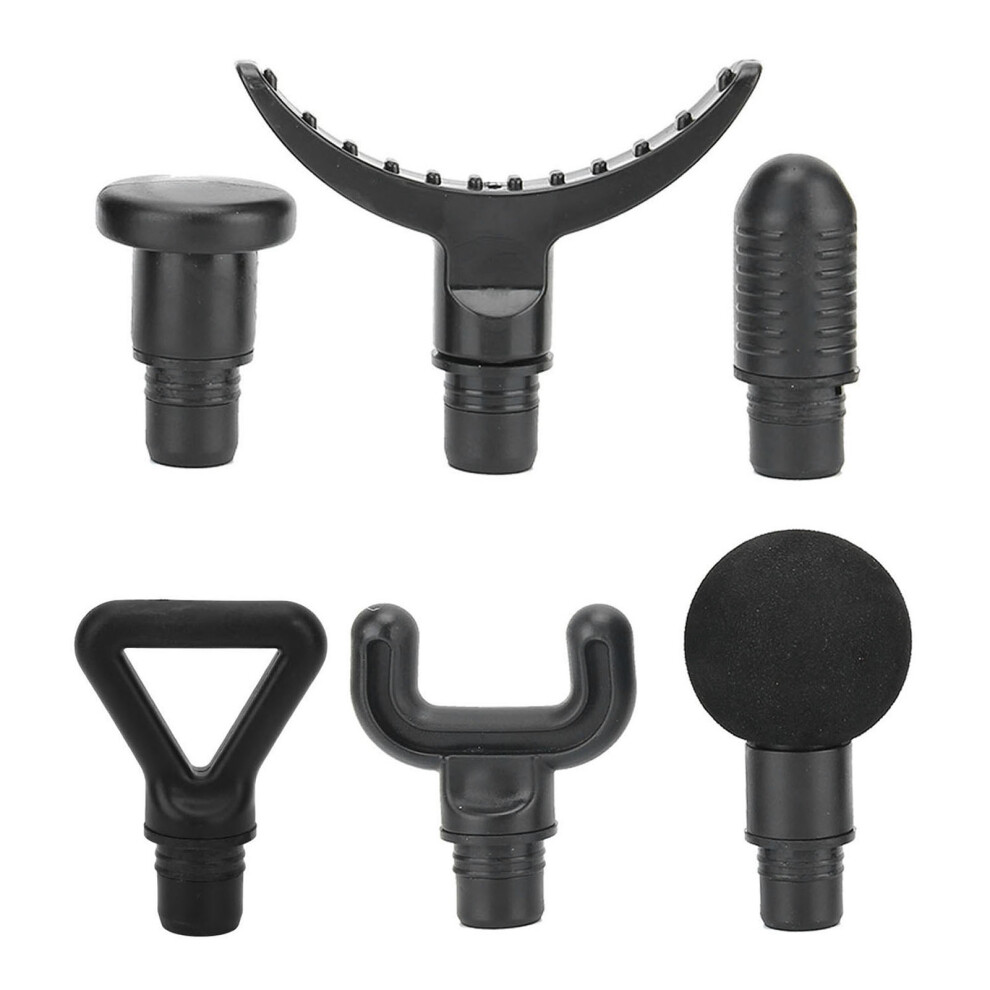 6pcs EVA Muscle Massager Heads Set for Deep Tissue Relaxation, 0.7 Inch