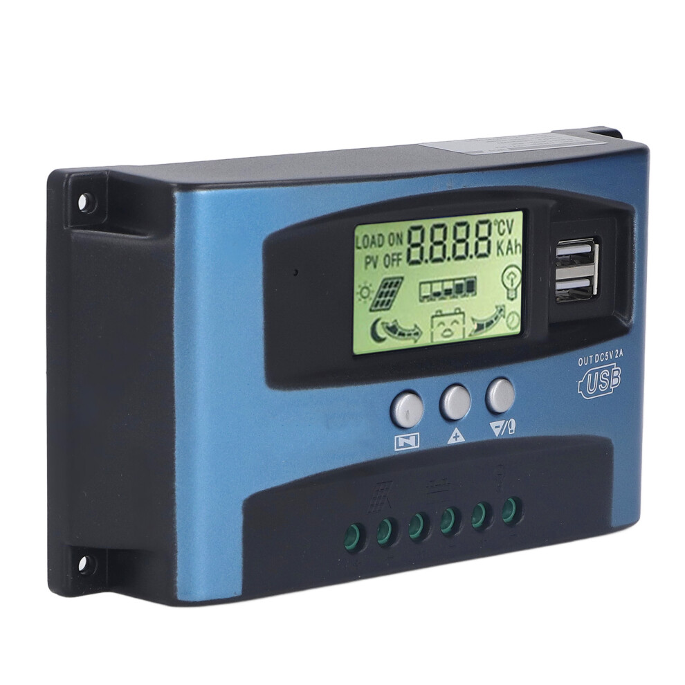 40A Mppt Solar Controller 12V/24V Lcd Support With Multiple Protections 8151339690492
