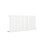(600x1180mm Single Horizontal) SIMPLE BATHROOMS White Oval Column Radiators 4