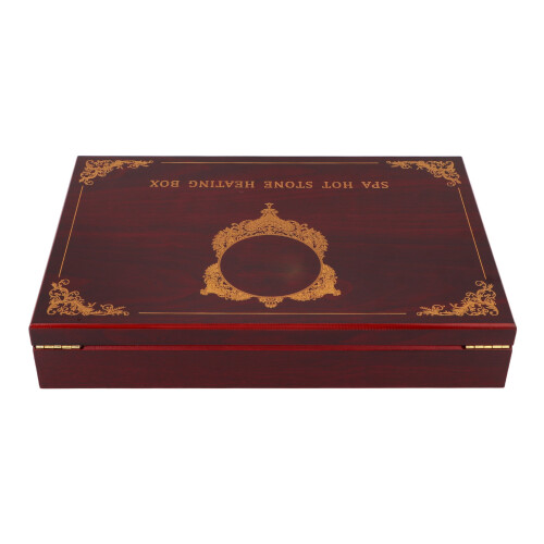 Portable Electric Massage Stone Warmer Box for Home Spa, US Plug 2