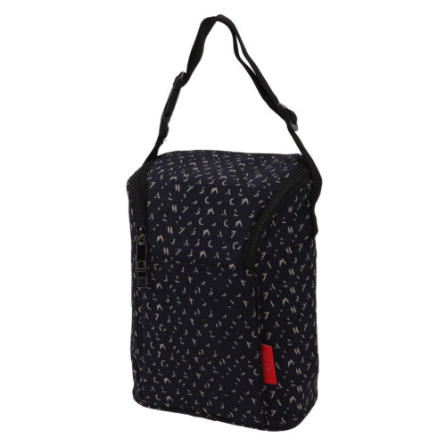dunkelblauer Nylon-Babyflaschen-Isolierbeutel