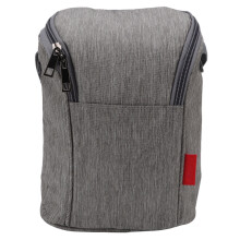 Graue Nylon-Babyflaschen-Tasche mit Thermoisolierung
