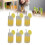 20-teiliges Zitronengelb-Becher-Set, Harz, 1:12/1:6 1