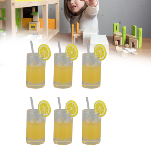 20-teiliges Zitronengelb-Becher-Set, Harz, 1:12/1:6