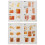 Porta-libros rompecabezas de madera multicolor 11x18x23 cm 800g 15