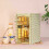 Porta-libros rompecabezas de madera multicolor 11x18x23 cm 800g 10
