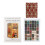 Porta-libros rompecabezas de madera multicolor 11x18x23 cm 800g 13