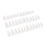360pcs Clear Long Coffin Almond Stiletto False Nail Tips 1