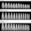 360pcs Clear Long Coffin Almond Stiletto False Nail Tips 9
