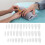 360pcs Clear Long Coffin Almond Stiletto False Nail Tips 14