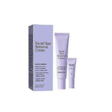 (2PCS) Facial moisturizing and hydrating care Facial hair removal cream, gentle formula, suitable for sensitive skin