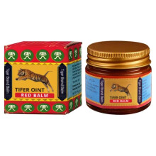 (2pcs)Tiger Ointment Red Balm, RED Tiger Balm, 60g, Tiger Balm for Massage, Joint Relief Balm, Natural Ingrediant with Wormwood, Ginger & Saffron