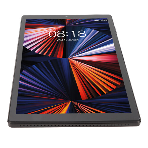 10.1 Inch Android Tablet 4GB RAM 64GB Storage Black