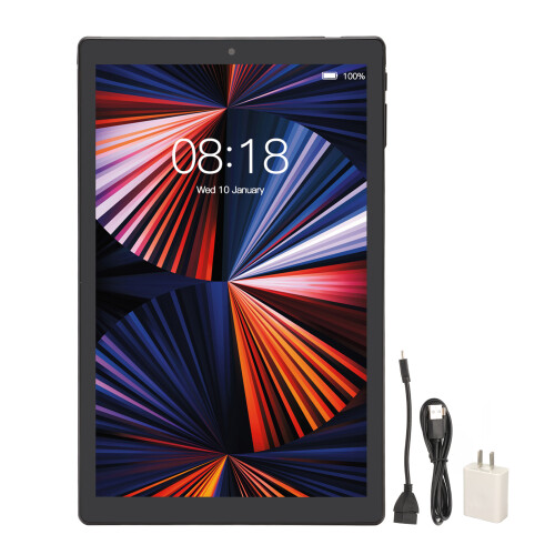 10.1 Inch Android Tablet 4GB RAM 64GB Storage Black 1