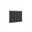 (600x767mm Double Horizontal) SIMPLE BATHROOMS Anthracite Oval Column Radiators 4