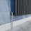 (600x1180mm Single Horizontal) SIMPLE BATHROOMS Anthracite Oval Column Radiators 6