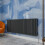 (600x1593mm Single Horizontal) SIMPLE BATHROOMS Anthracite Oval Column Radiators 1