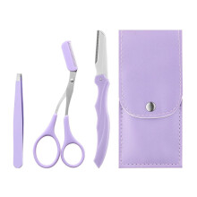 Augenbrauen Set Augenbrauen-Schere, Augenbrauen-Pinzette, Augenbrauen-Kamm, Augenbrauen-Pinsel für Frauen und Männer