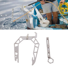 Gancho de muelle marino de acero inoxidable guía de cuerda para amarre y aseguramiento de buques