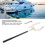 U-förmiger Mooring-Threader, 30 cm Länge, 20 cm Breite, 2,2 mm, Silber 5