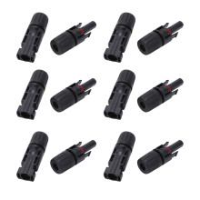 12 piezas de conectores fotovoltaicos IP67 de cobre estañado 1000V 30A