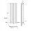 (1600x472mm Single Vertical) SIMPLE BATHROOMS Anthracite Oval Column Radiators 3