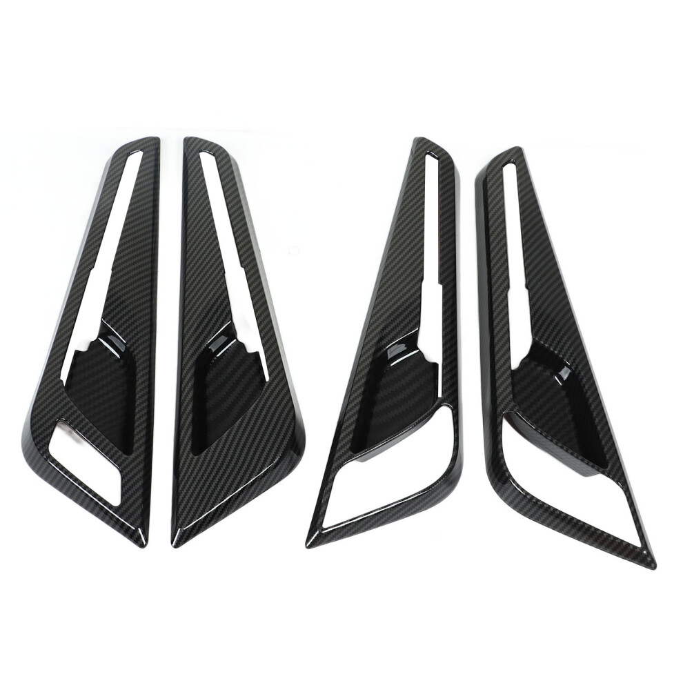 Scratch-Resistant Door Handle Trim Carbon Fiber Style For Kia Ev6 2022 8111339712259