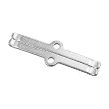 Tall T-Bar Ventildeckel Hold Down Kit für SB Chevy Chrome SBC