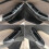 compatible Focus 3 MK3 MK4 2009-2017 Car Door Interior Armrest Window Panel Carbon Fiber Decorative 4