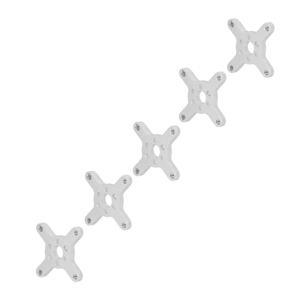 ear Motor Mounts - 5pcs Aluminum Alloy Face Tappin ear Motor Holders with Screws for Hex Motor Fixin and ear Protection-image-OPC-PJJN66B-NEW