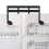 Sheet Music Clip Metal Note Pattern Delicate Music 11