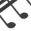 Sheet Music Clip Metal Note Pattern Delicate Music 14