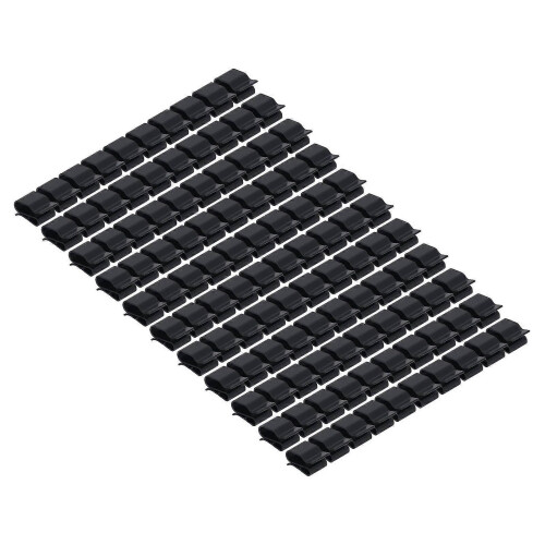 Συνδετήρας καλωδίων ηλιακών πλαισίων - 100Pcs μονωμένο
