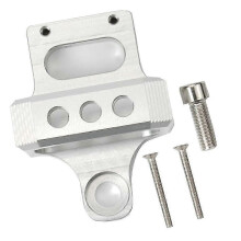 3 porttia, AEM Boost -ohjaimen solenoidiventtiilin kiinnityspidikkeen kannatinsarja CNC-aihio alumiini hopea