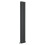 (1800x236mm Double Vertical) SIMPLE BATHROOMS Anthracite Oval Column Radiators 4